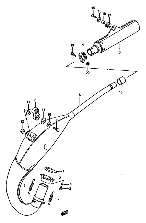 Muffler comp