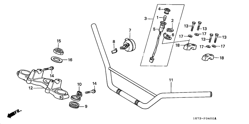 Handle pipe/top bridge
