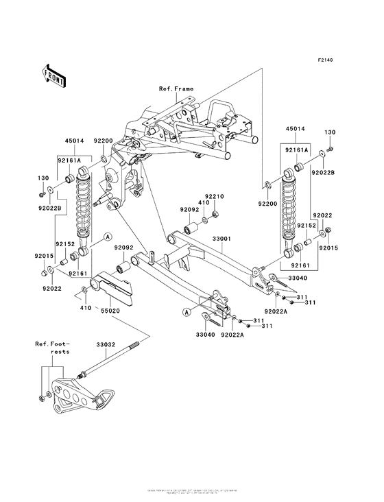 Swingarm/shock Absorber