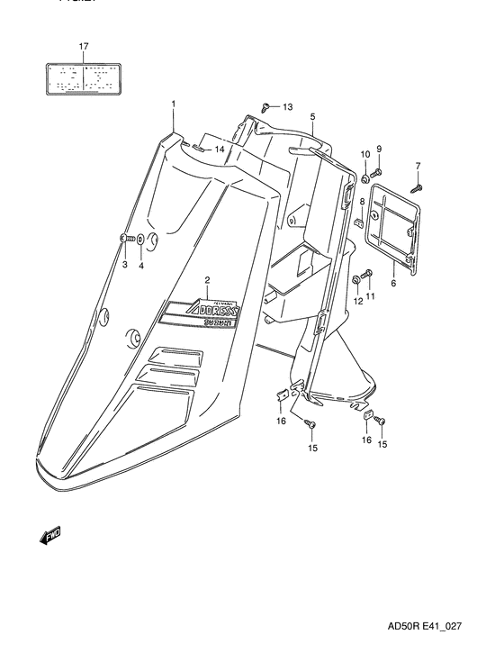 Front leg shield