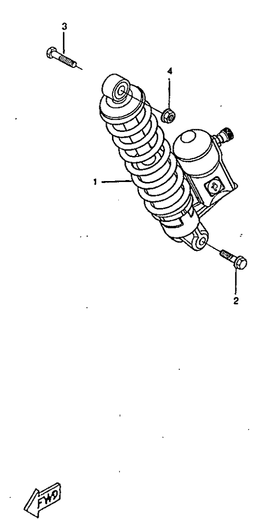 CW50RSX Задняя подвеска