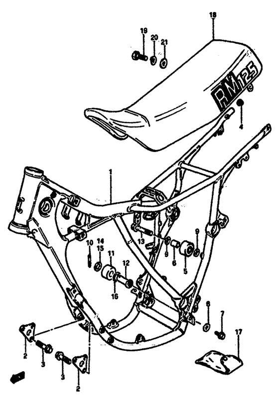 Frame-seat