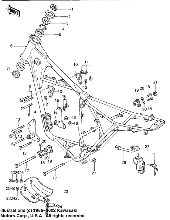 Frame/frame fittings