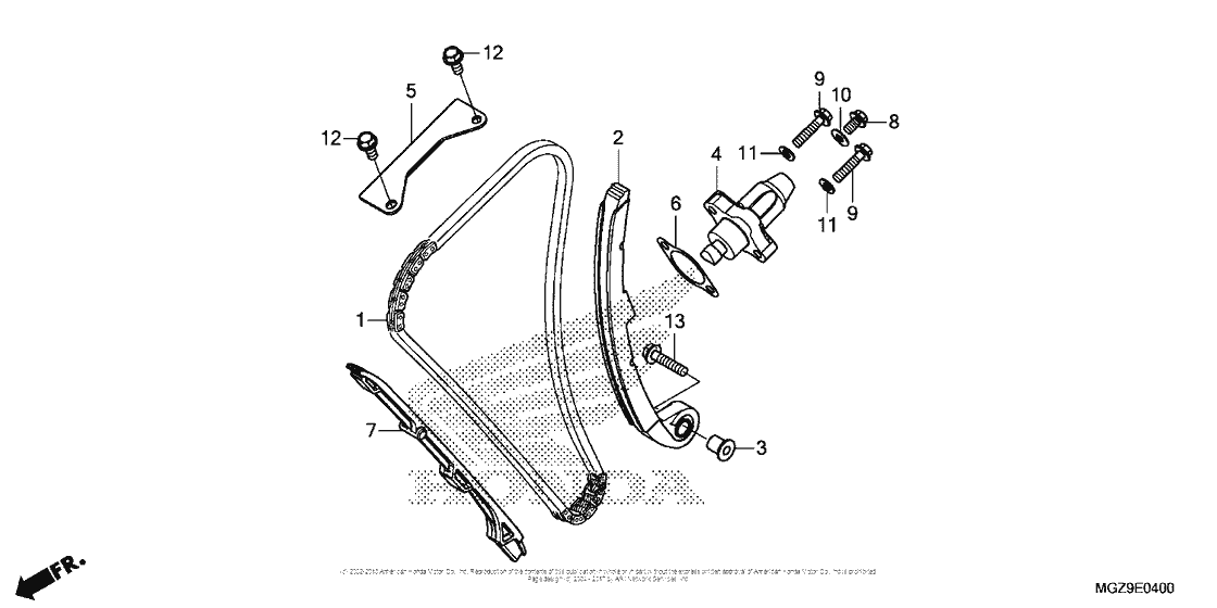 Cam Chain + Tensioner