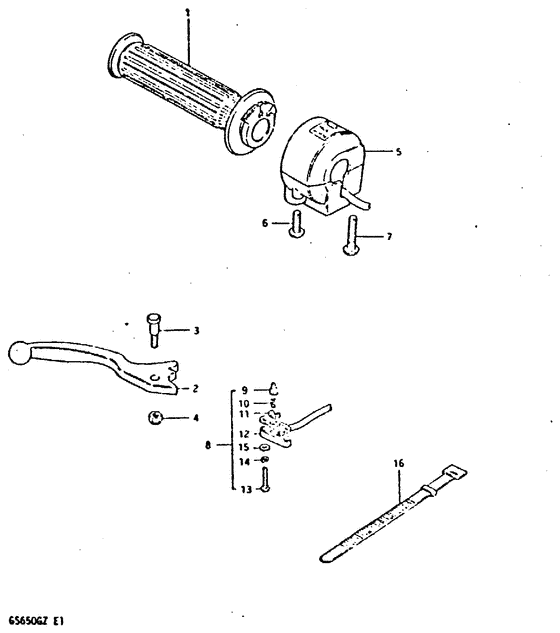Right handle switch