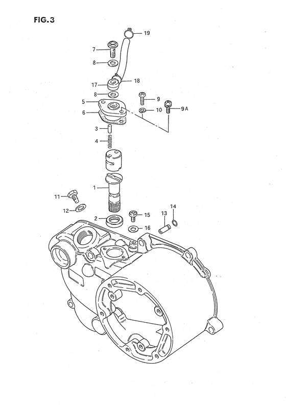 Clutch cover - oil pump