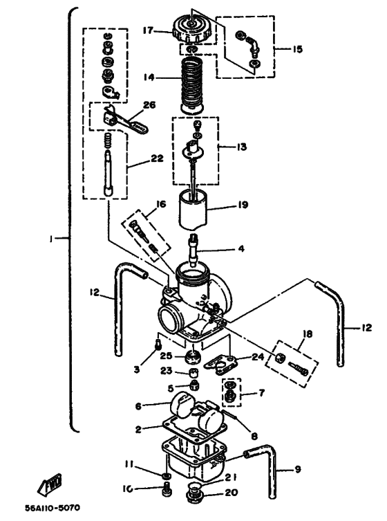 Carburetor assy