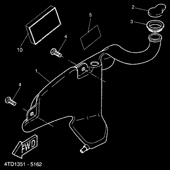 CW50RS Бак масляный