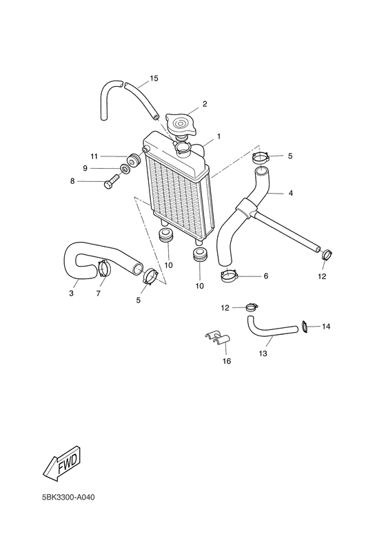 Radiator. hose
