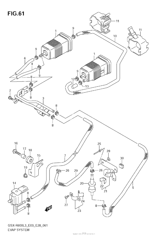 Evap System (Gsx-R600L3 E33)