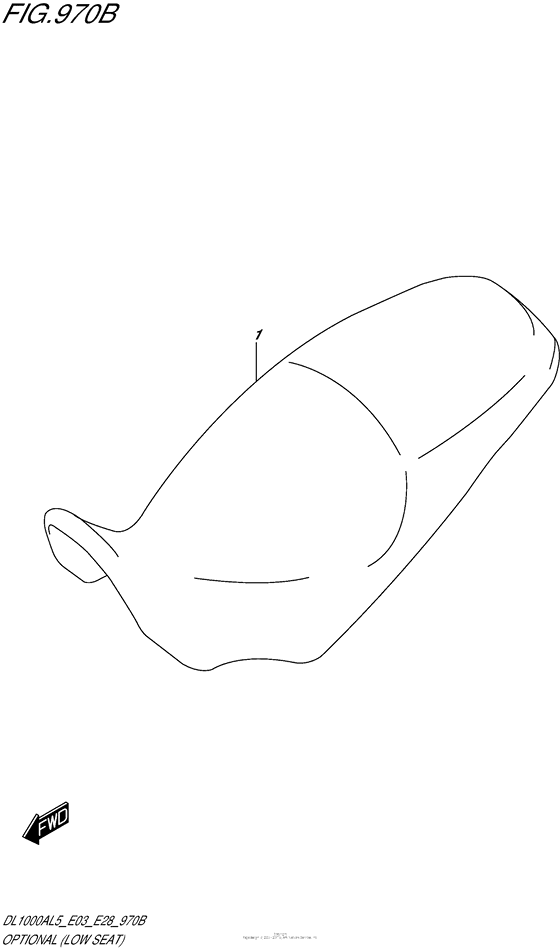 DL1000 (ABS) Optional (Low Seat)