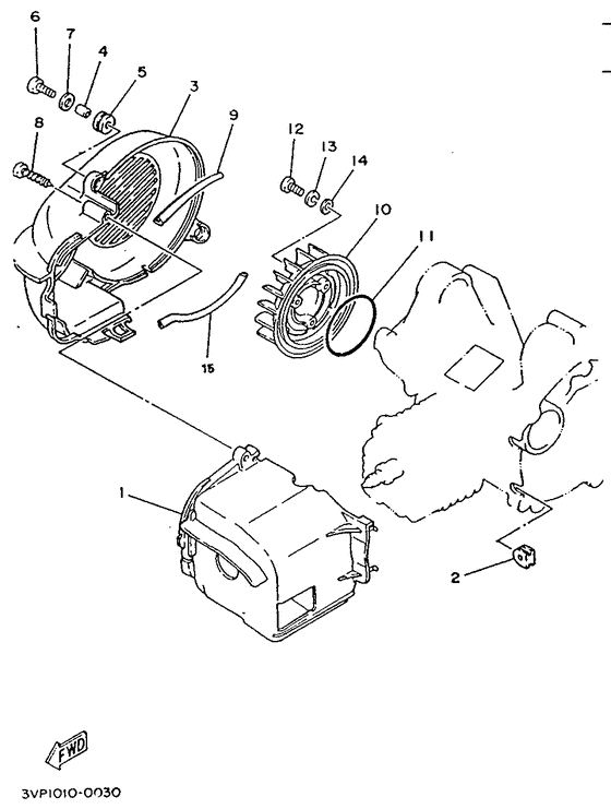 YM50 Verkleidung lufter