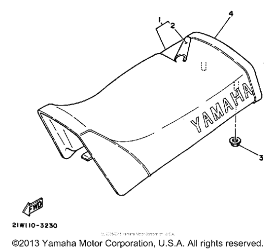 PW80K Сиденье