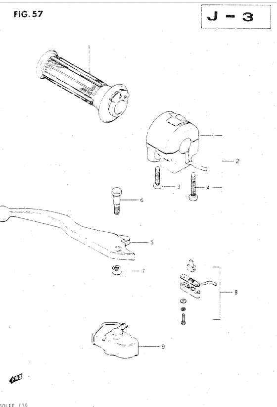 Right handle switch