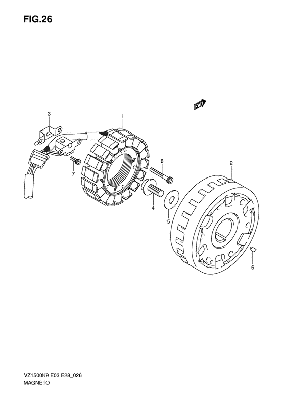VZ1500 Зажигание