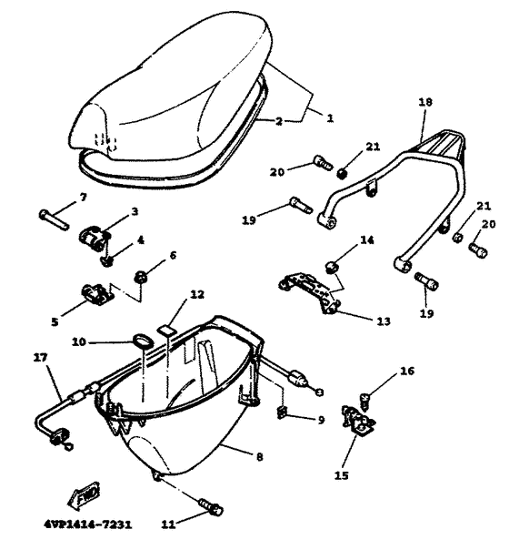 Seat. carrier