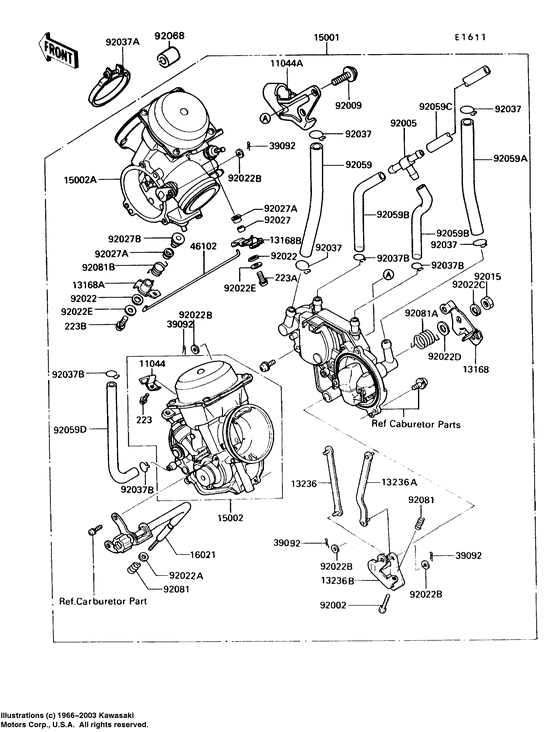 Carburetor assy