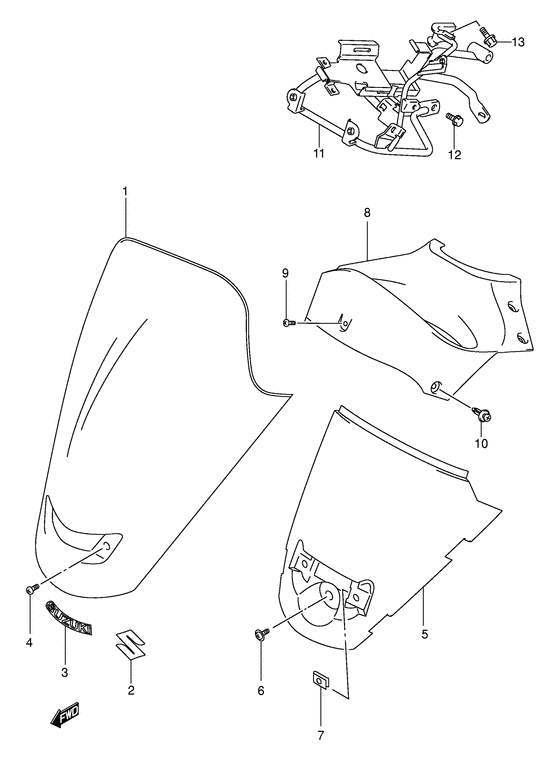 Meter visor