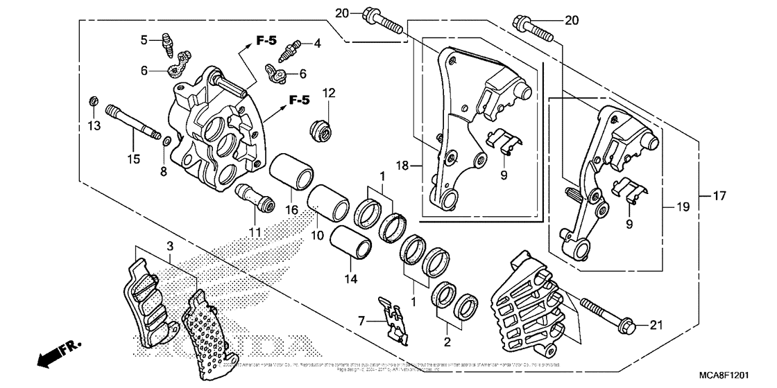 Right Front Brake Caliper (Abs)