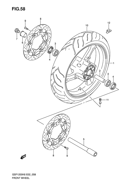 GSF1200 Transom + tube