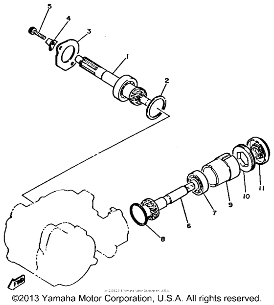 PW50F Трансмиссия