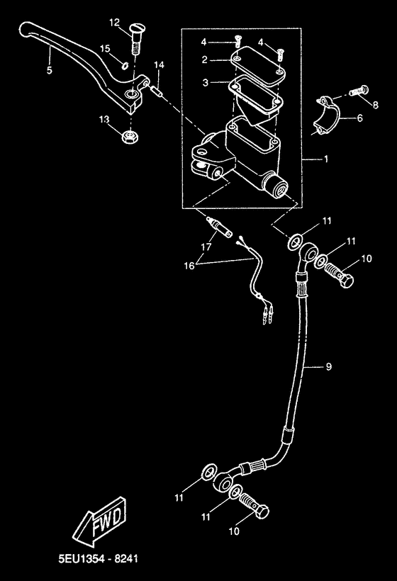 YH50 Главный тормозной цилиндр