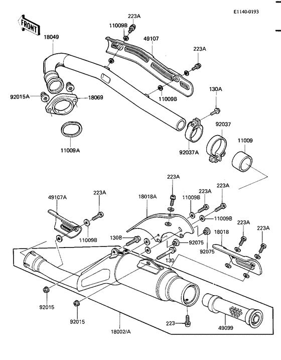 Muffler comp