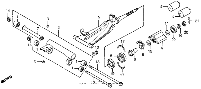 Joint shaft