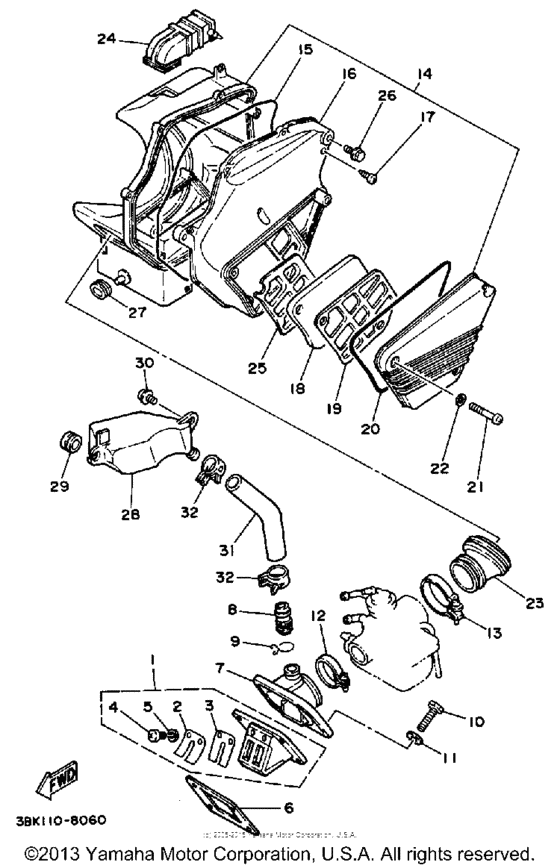 DT50L Воздушный фильтр