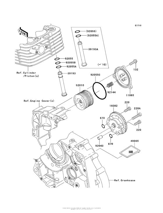  Масляный насос