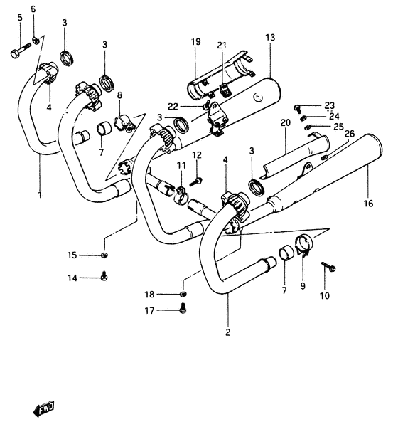 Muffler comp