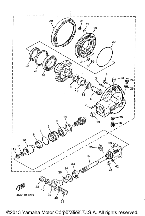 XVZ13AJ Ведущий вал