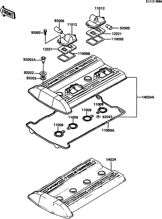 ZG1000 Крышка головки цилиндров
