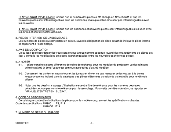 UH200 Catalog preface