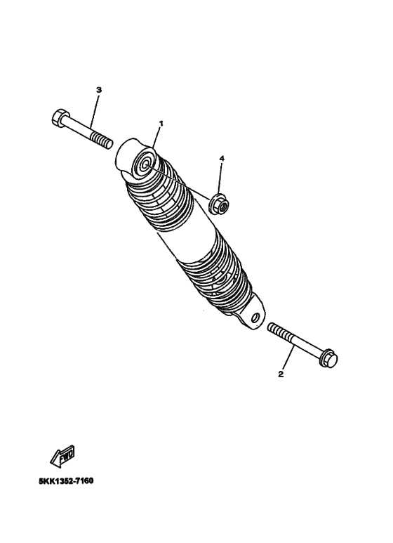 YN100 Задняя подвеска