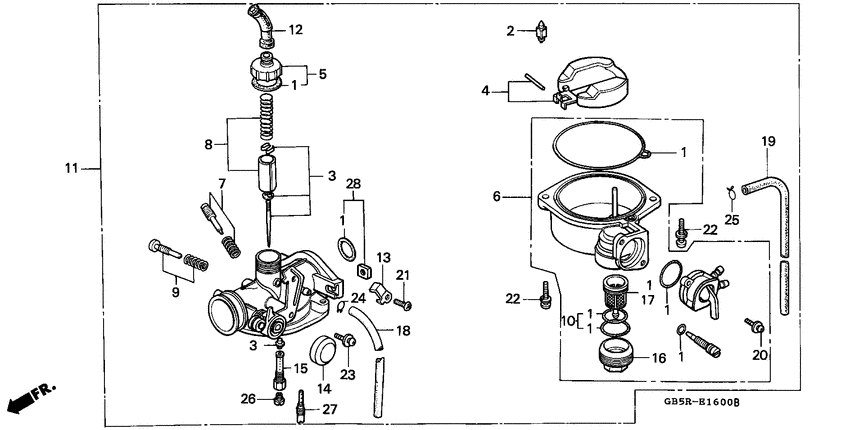 Carburetor assy