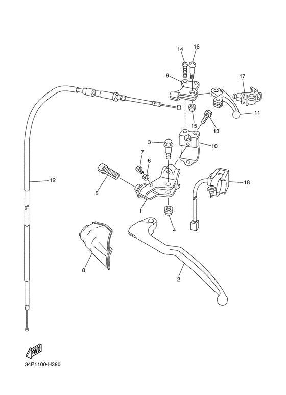  Handle switch & lever