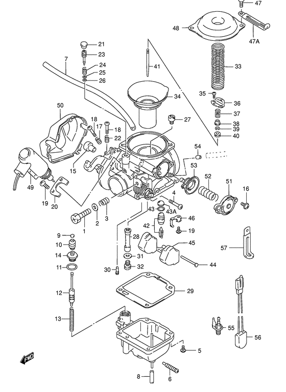 Carburetor assy