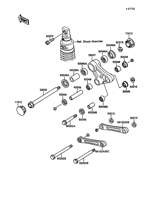KL650 Подвеска