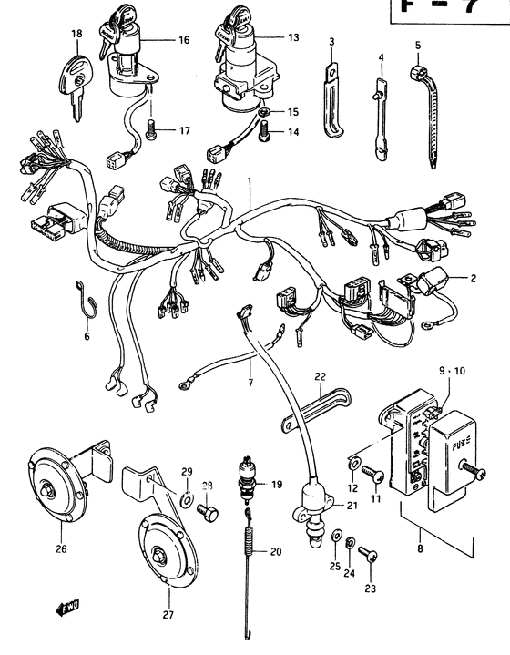 Wiring warness