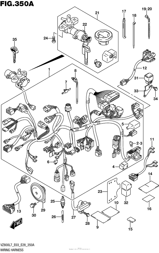Wiring Harness (Vz800L7 E03)