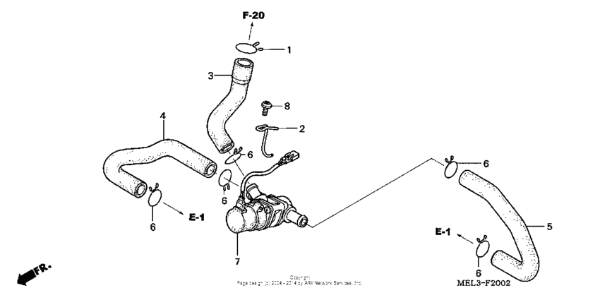 Air injection control valve (1)