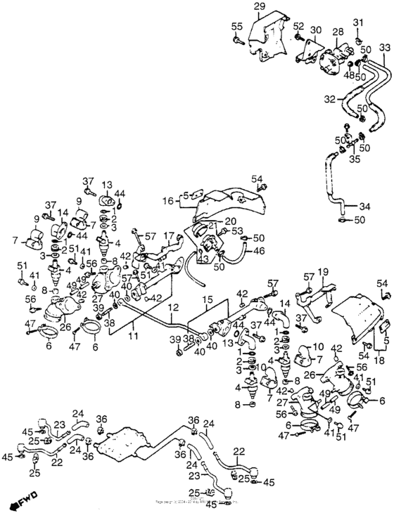 Gl1200l fuel injector + fuel delivery pipe