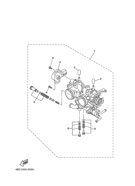 XP500 Впускная система 2
