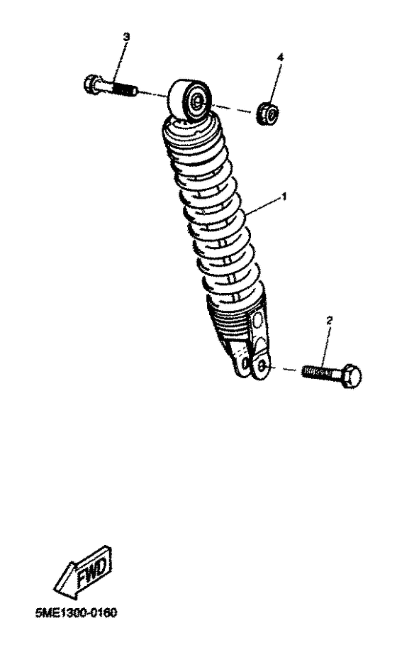 YQ100 Задняя подвеска