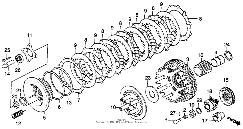 Clutch advancer