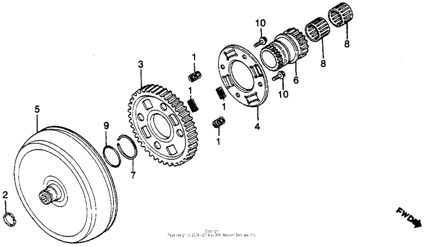 Cm450a torque converter