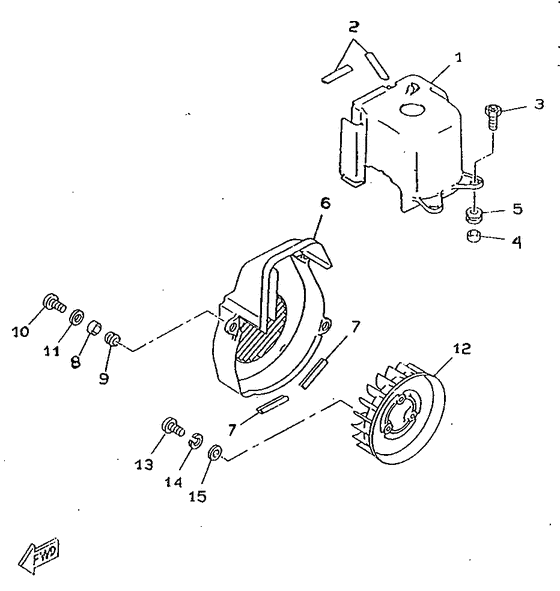 CW50RSP Кожух вентилятора