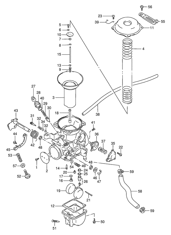Carburetor assy