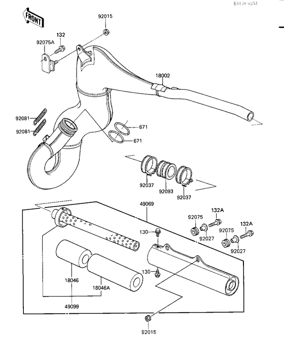 Muffler comp